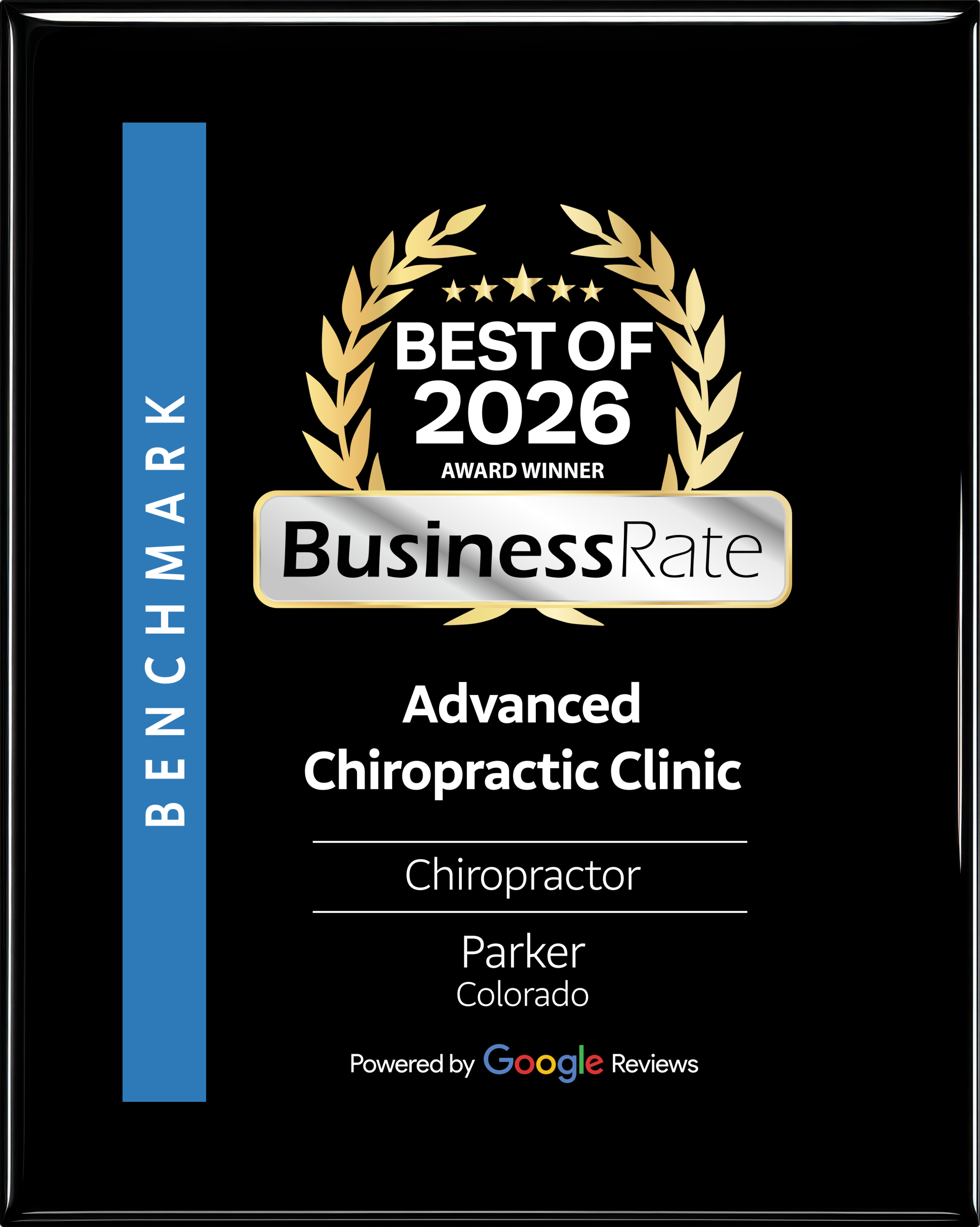 Chiropractic Parker CO Award 2026